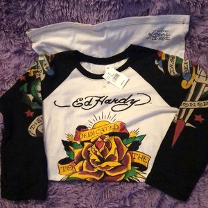 Don Ed Hardy LONG T-shirt